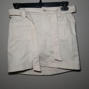 Abercrombie & Fitch Cream Skirt